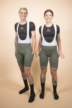 NeoPro Army Green Cargo Bibs