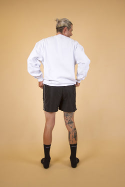 NeoPro White Crew Neck Sweater